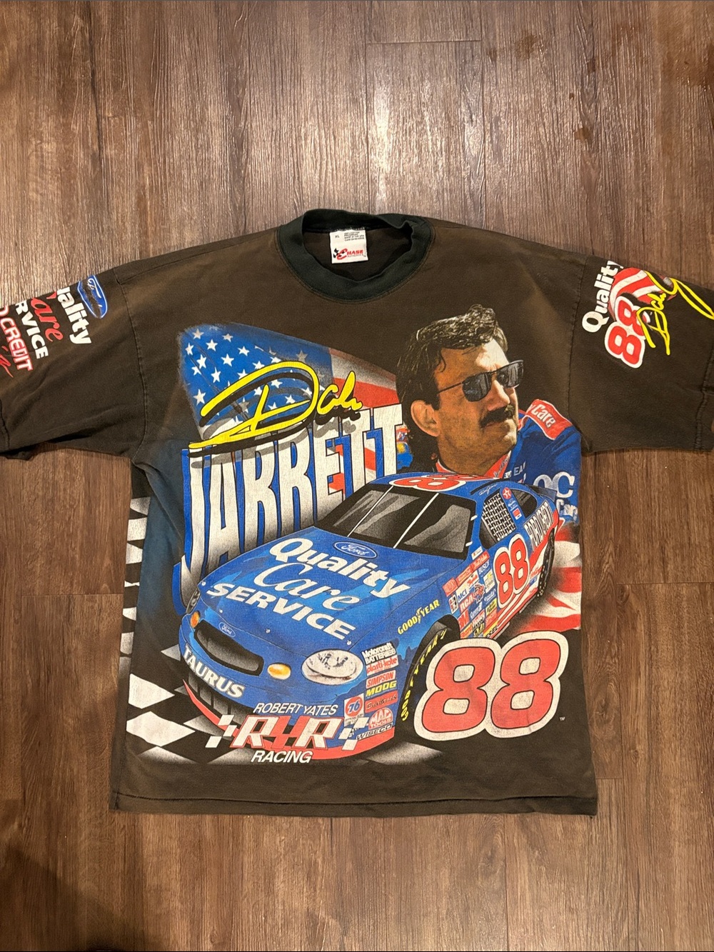 Vintage Chase authentic Dale Jarrett men’s XL T-shirt single stitch